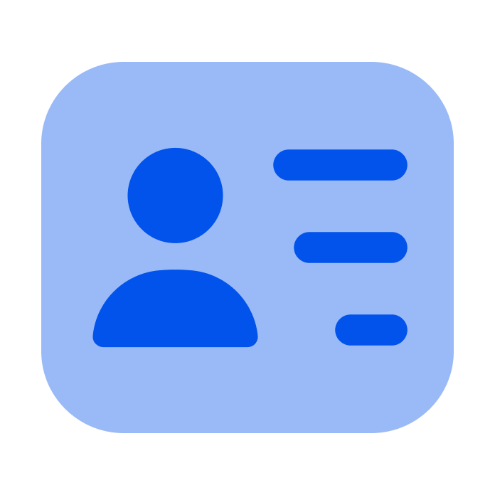 iconsax personalcard