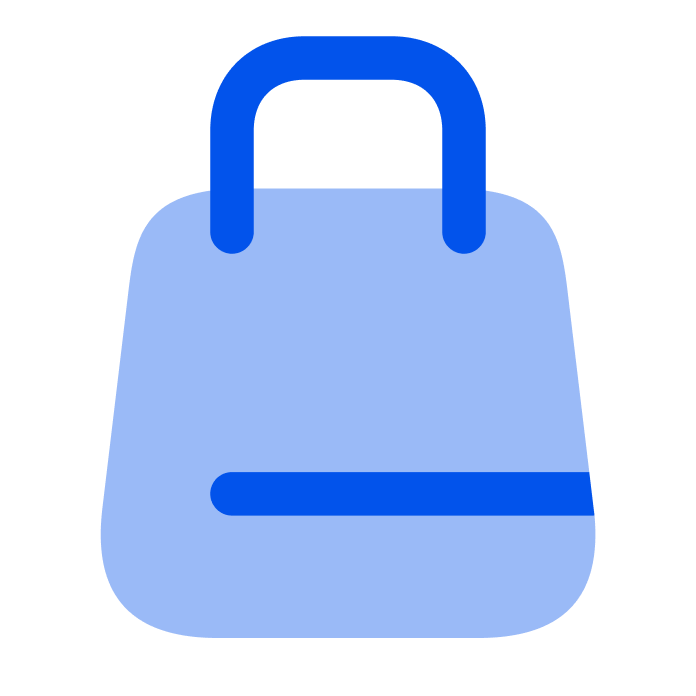 iconsax shopping bag